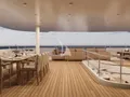 GRAND OCEAN Blohm&Voss 85m - sky deck alfresco dining area GRAND OCEAN Blohm&Voss 85m - sky deck alfresco dining area