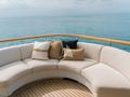 GRAND ILLUSION Palmer Johnson 137 - foredeck lounge GRAND ILLUSION Palmer Johnson 137 - foredeck lounge