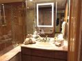 GRAND ILLUSION Palmer Johnson 137 - master cabin bathroom vanity GRAND ILLUSION Palmer Johnson 137 - master cabin bathroom vanity