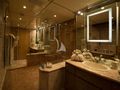 GRAND ILLUSION Palmer Johnson 137 - master cabin bathroom GRAND ILLUSION Palmer Johnson 137 - master cabin bathroom