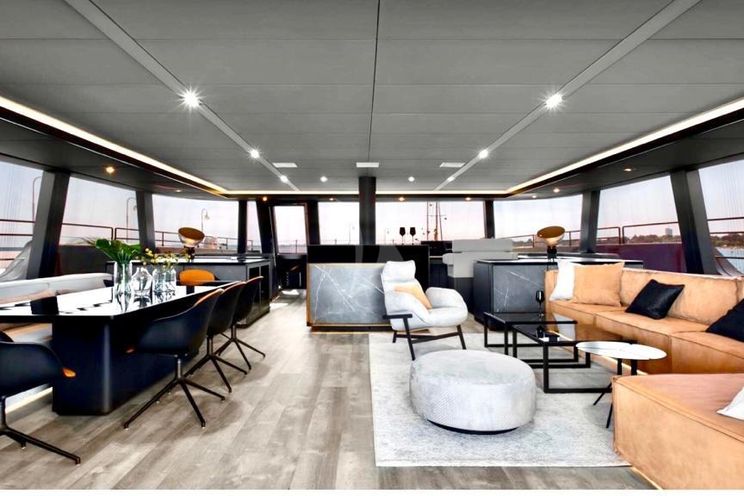 Charter Yacht GRAYONE - Sunreef 80 - 4 Cabins - Athens - Mykonos - Paros - Cyclades - Greece