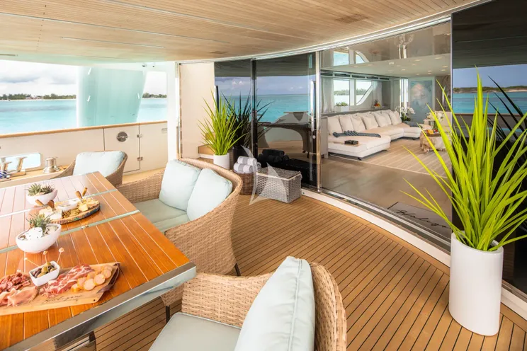 Charter Yacht HALCYON - Sanlorenzo 112 - 5 Cabins - St Martin - St Barths - Leewards - Caribbean - Bahamas