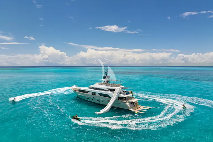 Charter Yacht HALCYON - Sanlorenzo 112 - 5 Cabins - St Martin - St Barths - Leewards - Caribbean - Bahamas