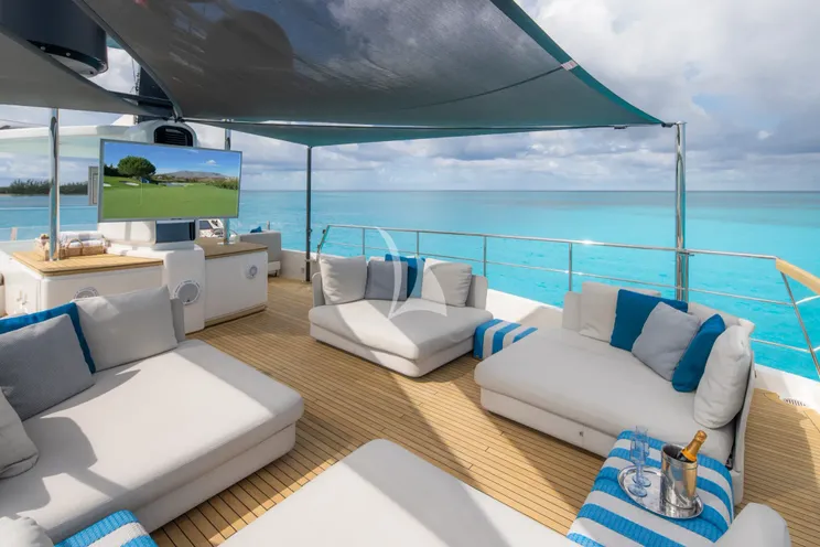 Charter Yacht HALCYON - Sanlorenzo 112 - 5 Cabins - St Martin - St Barths - Leewards - Caribbean - Bahamas