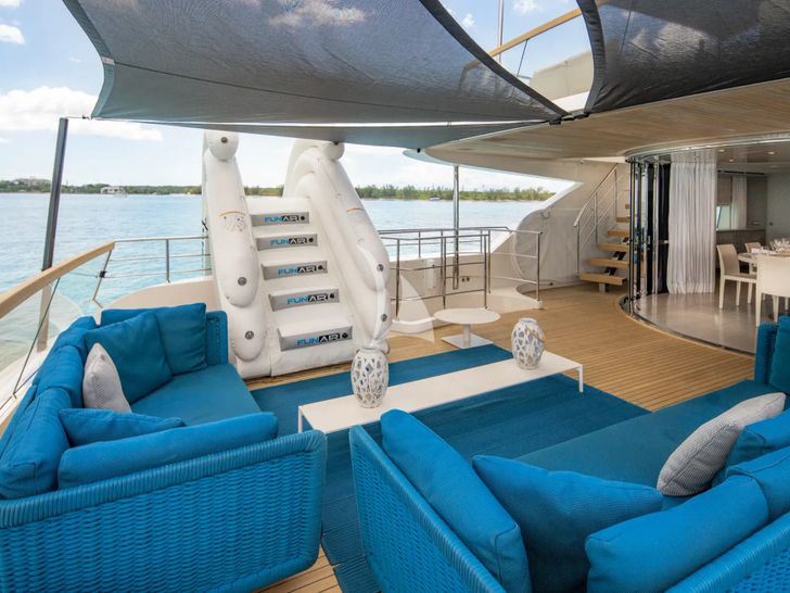HALCYON Sanlorenzo 112 - sky deck aft HALCYON Sanlorenzo 112 - sky deck aft