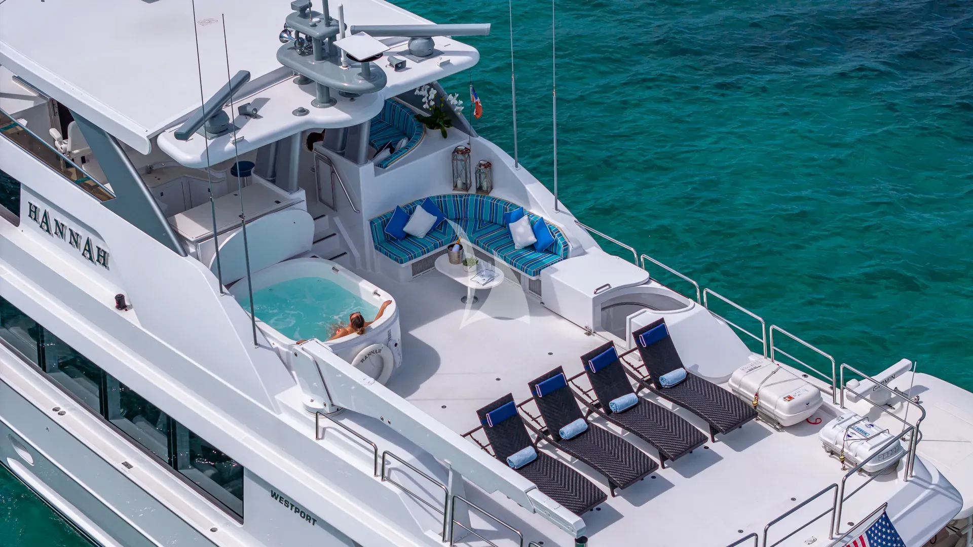 HANNAH Westport 112 - flybridge