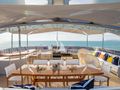 HATT MILL Vicem 46 Vulcan - sundeck dining area HATT MILL Vicem 46 Vulcan - sundeck dining area