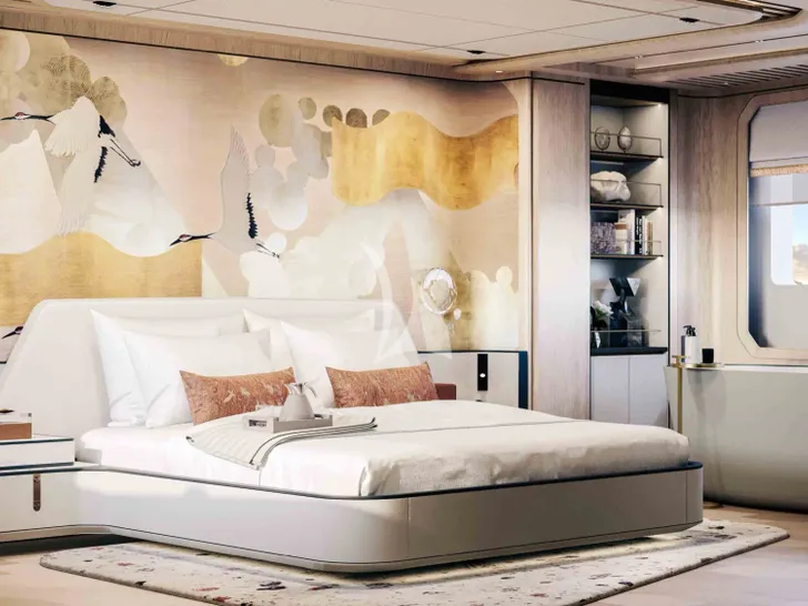HAZE 2 Cantiere Delle Marche Darwin 102 - master cabin HAZE 2 Cantiere Delle Marche Darwin 102 - master cabin