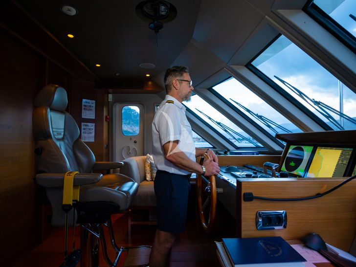 HEERLIJCKHEID Moonen 30m - cockpit HEERLIJCKHEID Moonen 30m - cockpit