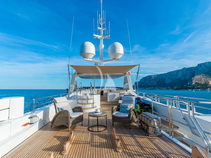 HEERLIJCKHEID Moonen 30m - flybridge aft HEERLIJCKHEID Moonen 30m - flybridge aft