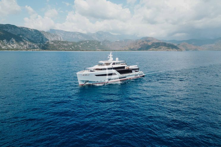 Charter Yacht HEEUS - Bering 145 - 6 Cabins - Monaco - Capri - St Barths