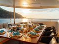 HEEUS Bering Yachts 145 Series Sundeck Dining