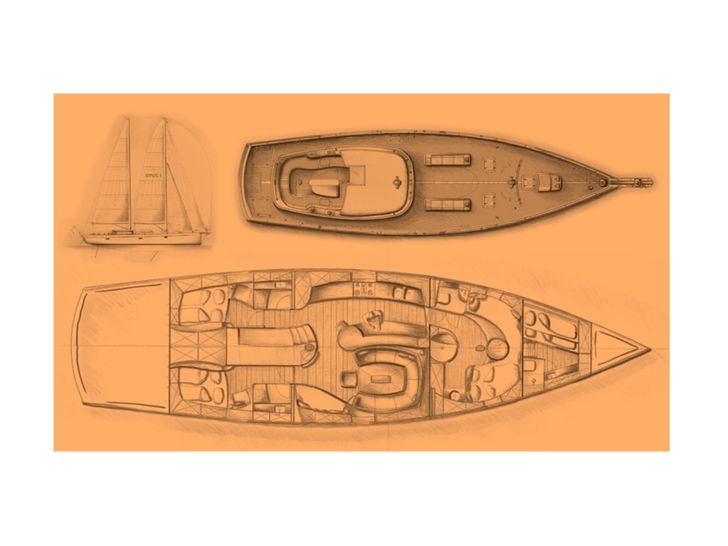 HELENE Yachtbau Brune Opus 68 - layout HELENE Yachtbau Brune Opus 68 - layout