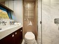 HIDEAWAY Sunseeker 23m - master cabin bathroom HIDEAWAY Sunseeker 23m - master cabin bathroom