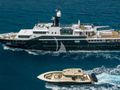 HIGHLANDER Feadship 50m - cruising with the tender HIGHLANDER Feadship 50m - cruising with the tender