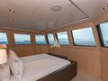 HIGHLANDER Feadship 50m - master cabin panoramic window HIGHLANDER Feadship 50m - master cabin panoramic window