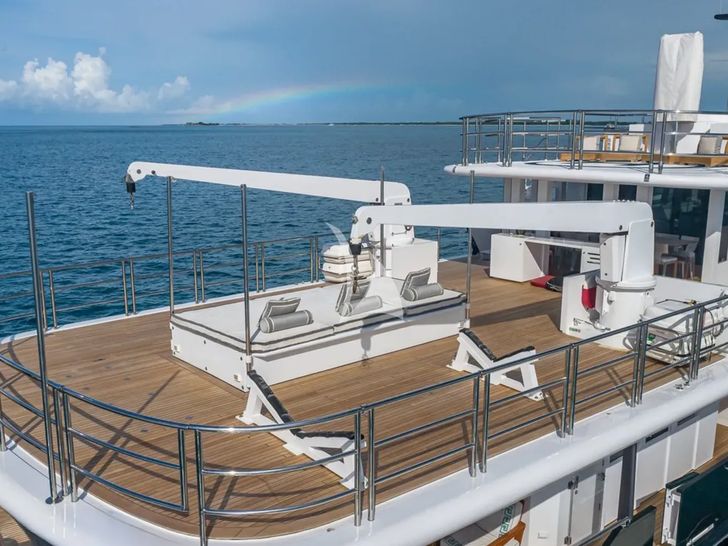 HIGHLANDER Feadship 50m - sky deck aft HIGHLANDER Feadship 50m - sky deck aft
