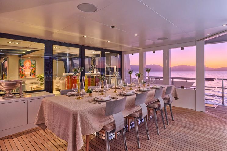 Charter Yacht HIGHLANDER - Feadship 50m - 7 Cabins - Nassau - Exumas - Bahamas