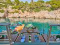 HIGHLANDER Feadship 50m - swim platform with the water toys HIGHLANDER Feadship 50m - swim platform with the water toys
