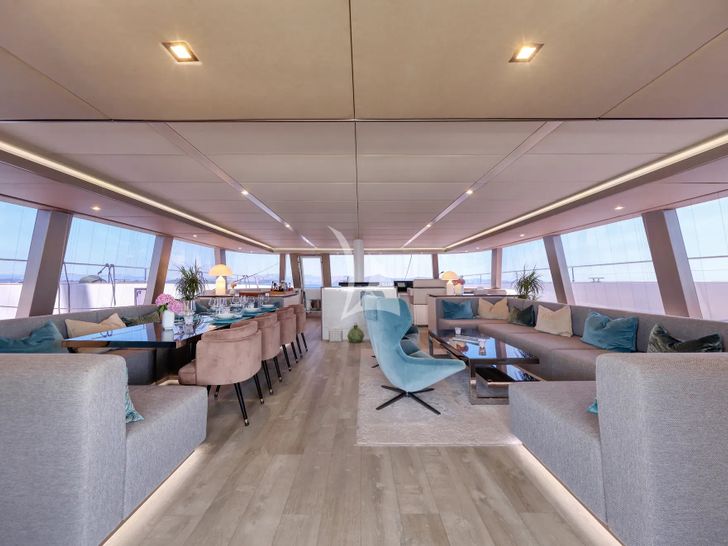 HONEYBIRD Sunreef 80 - saloon HONEYBIRD Sunreef 80 - saloon