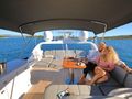 HOPE I Maiora 20S - guests on the flybridge HOPE I Maiora 20S - guests on the flybridge