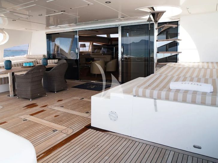 HOUBARA Sunreef 82 DD - aft deck HOUBARA Sunreef 82 DD - aft deck