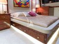 HOUBARA Sunreef 82 DD - master cabin bed HOUBARA Sunreef 82 DD - master cabin bed