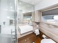 HOYA SAXA Ferretti 850 - VIP cabin 1 bathroom HOYA SAXA Ferretti 850 - VIP cabin 1 bathroom