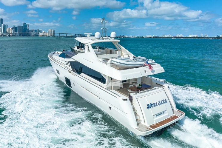 Charter Yacht HOYA SAXA - Ferretti 850 - 4 Cabins - Nassau - Exumas - Eleuthera - Bahamas