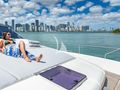 HOYA SAXA Ferretti 850 - guest sunbathing HOYA SAXA Ferretti 850 - guest sunbathing