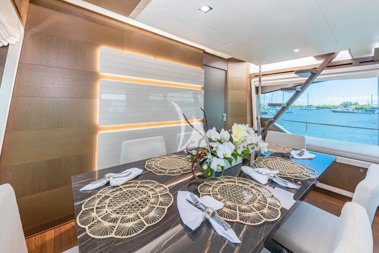 Charter Yacht HOYA SAXA - Ferretti 850 - 4 Cabins - Nassau - Exumas - Eleuthera - Bahamas