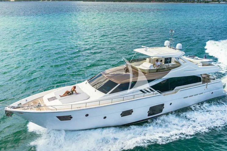 Charter Yacht HOYA SAXA - Ferretti 850 - 4 Cabins - Nassau - Exumas - Eleuthera - Bahamas