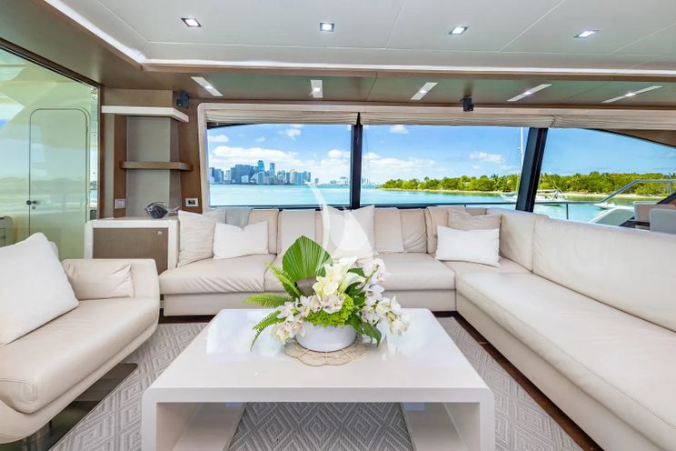Charter Yacht HOYA SAXA - Ferretti 850 - 4 Cabins - Nassau - Exumas - Eleuthera - Bahamas