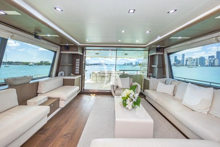 Charter Yacht HOYA SAXA - Ferretti 850 - 4 Cabins - Nassau - Exumas - Eleuthera - Bahamas