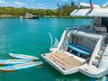 HOYA SAXA Ferretti 850 - swim platform and paddleboards HOYA SAXA Ferretti 850 - swim platform and paddleboards