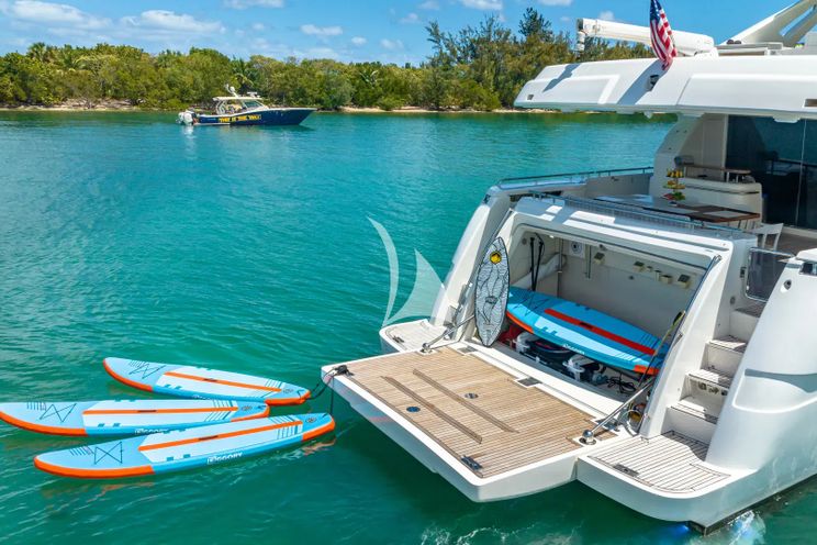 Charter Yacht HOYA SAXA - Ferretti 850 - 4 Cabins - Nassau - Exumas - Eleuthera - Bahamas