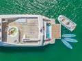 HOYA SAXA Ferretti 850 - top shot with the water toys HOYA SAXA Ferretti 850 - top shot with the water toys