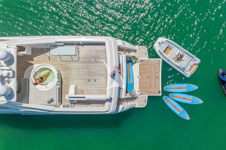 Charter Yacht HOYA SAXA - Ferretti 850 - 4 Cabins - Nassau - Exumas - Eleuthera - Bahamas