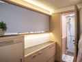 HULYA Lagoon 630 VIP cabin forward bathroom