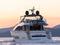 HUNKY DORY OF LONDON Sunseeker 86 - cruising aft view HUNKY DORY OF LONDON Sunseeker 86 - cruising aft view