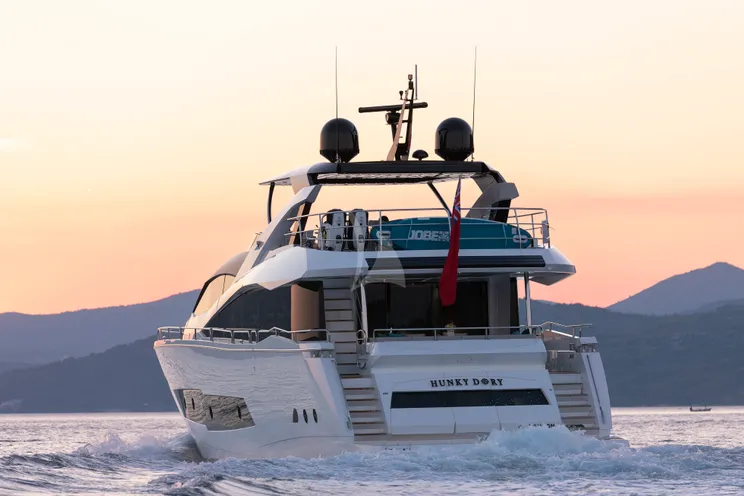 Charter Yacht HUNKY DORY OF LONDON - Sunseeker 86 - 4 Cabins - Split - Hvar - Dubrovnik - Croatia