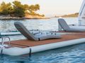HUNKY DORY OF LONDON Sunseeker 86 - inflatable island with a sunbed HUNKY DORY OF LONDON Sunseeker 86 - inflatable island with a sunbed