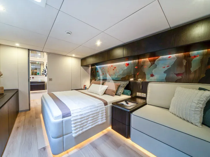 HU LYSSE Sunreef 80 Sail Eco - master cabin HU LYSSE Sunreef 80 Sail Eco - master cabin