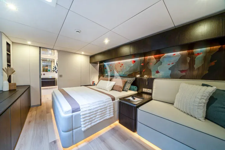 Charter Yacht HU LYSSE - Sunreef 80 Sail Eco - 4 Cabins - Sete - Cannes - St Tropez - Monaco - The French Riviera