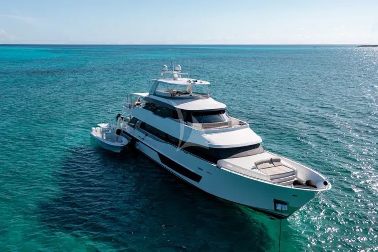 Charter Yacht ISLAND COWBOY - Ocean Alexander 37L - 5 Cabins - Nassau - Exumas - Staniel Cay - Bahamas