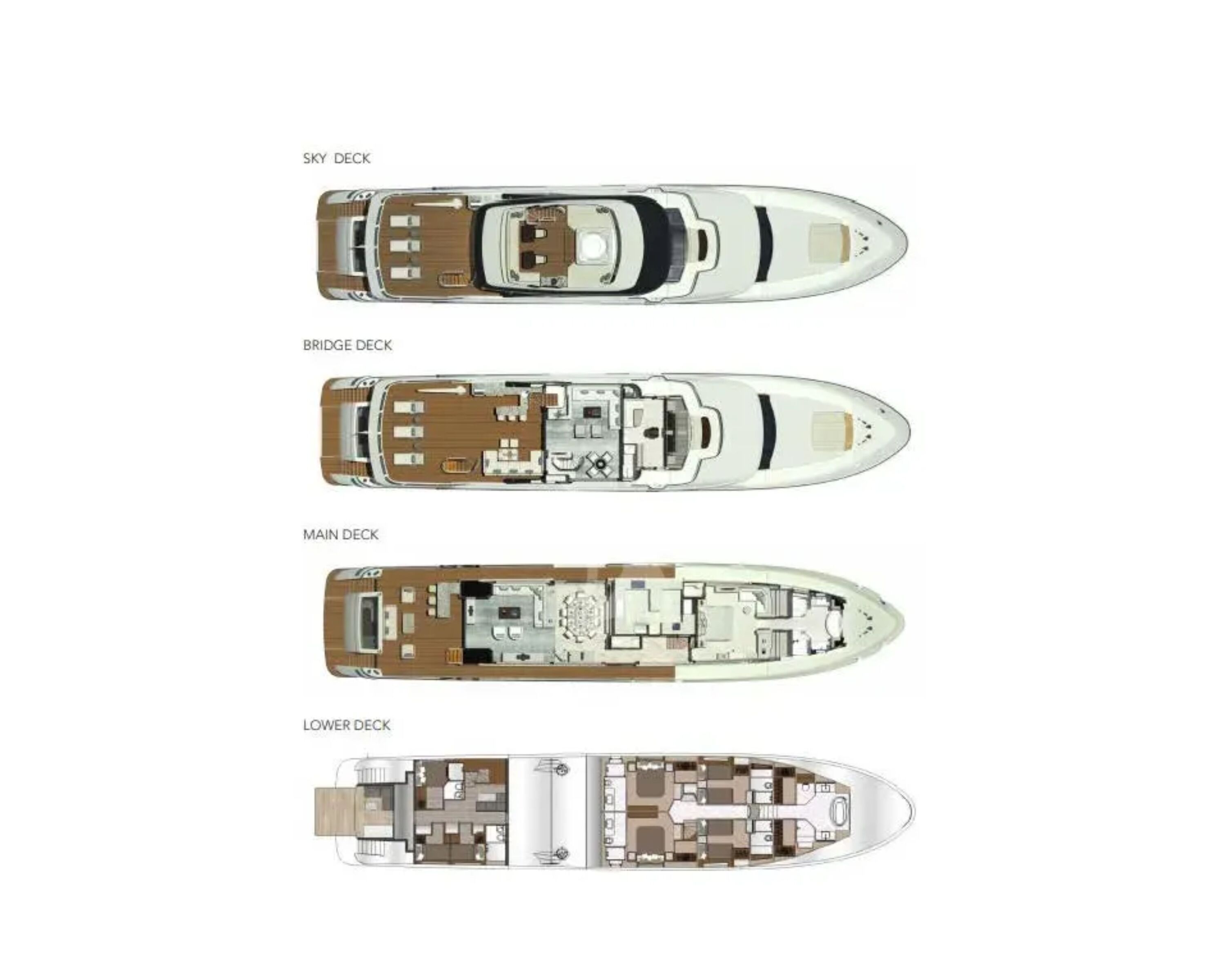 Layout for ISLAND COWBOY Ocean Alexander 37L - layout