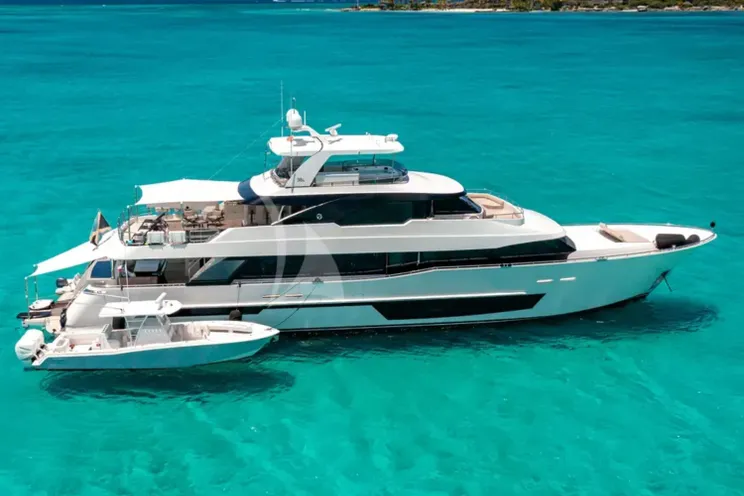 Charter Yacht ISLAND COWBOY - Ocean Alexander 37L - 5 Cabins - Nassau - Exumas - Staniel Cay - Bahamas