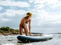 IL MIO CANTO LIBERO Nautor's Swan 105 - paddleboarding IL MIO CANTO LIBERO Nautor's Swan 105 - paddleboarding
