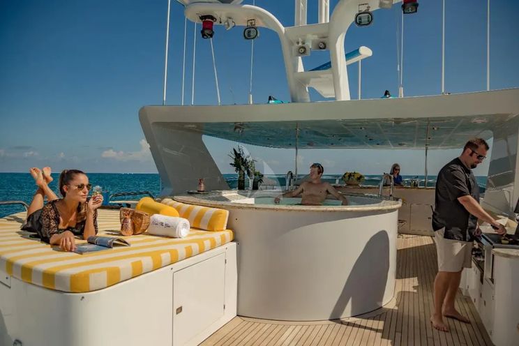 Charter Yacht I LOVE THIS BOAT - Christensen 145 - 5 Cabins - Nassau - Exumas - Bahamas