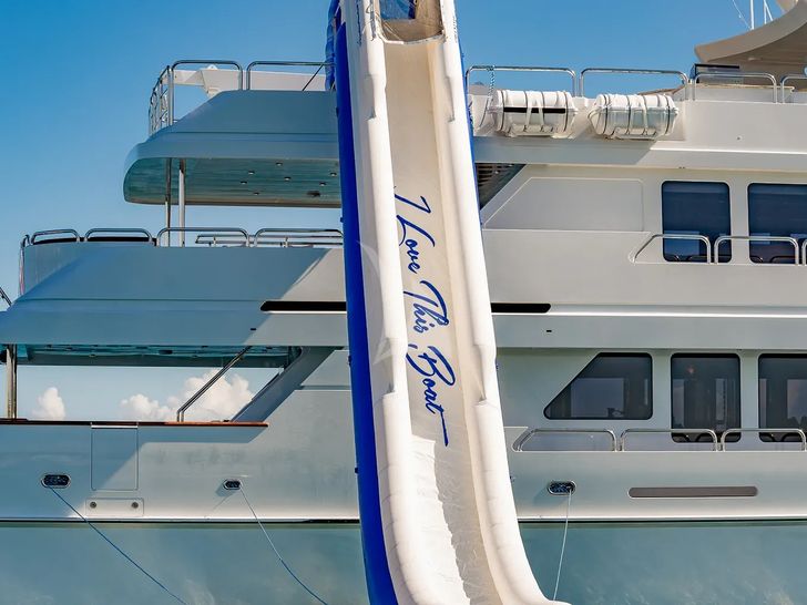 I LOVE THIS BOAT Christensen 145 - water slide I LOVE THIS BOAT Christensen 145 - water slide